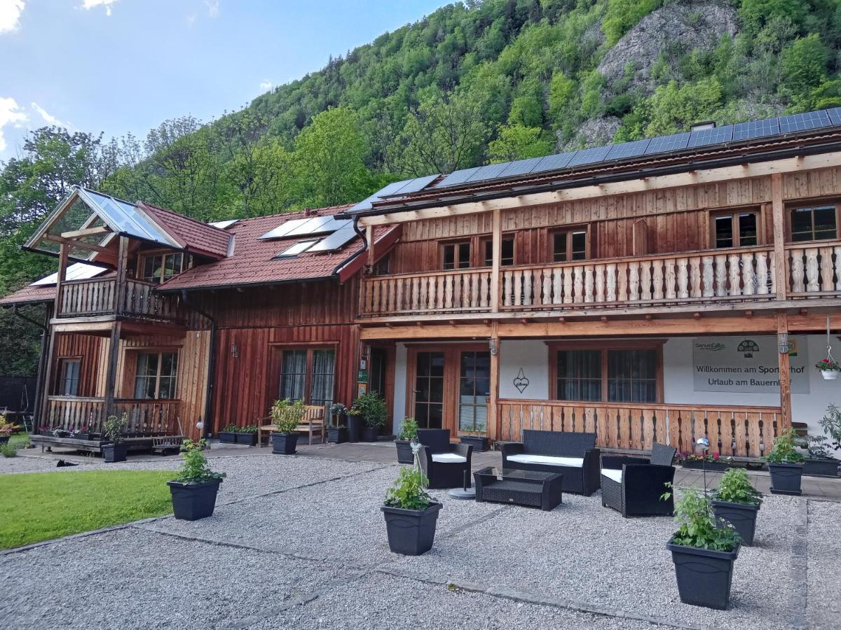 Sportlerhof - Alimann Uab Apartman Grünau im Almtal Kültér fotó