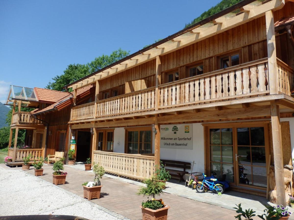 Sportlerhof - Alimann Uab Apartman Grünau im Almtal Kültér fotó